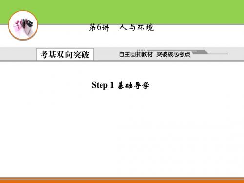 2012高考总复习生物专项突破系列3-2-6