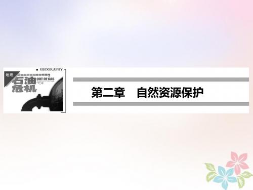 高中地理第二章自然资源保护2.1自然资源与主要的资源问题同步课件湘教版选修