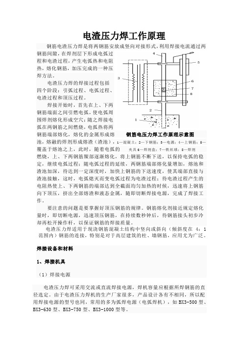 电渣焊的原理与实践