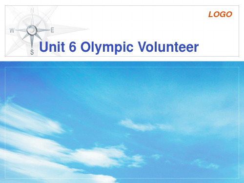 Unit 6 Olympic Volunteers