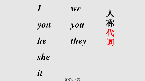 少儿剑桥英语预备级下册PPT课件