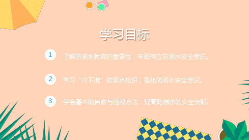 防溺水安全教育课件PPT - 完整