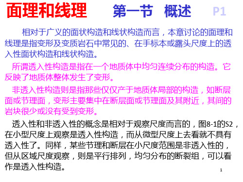 《面理与线理》PPT课件