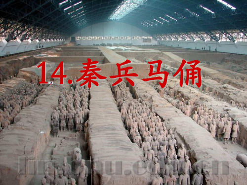 苏教版五年级语文下册《文  14 秦兵马俑》优质课课件_31