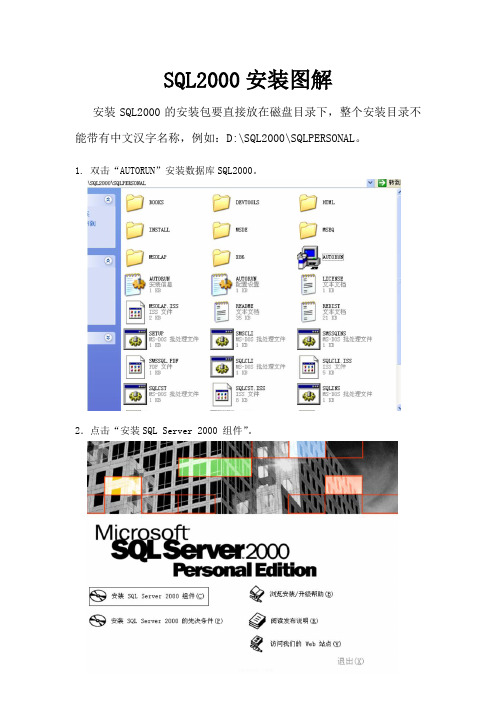 SQL2000安装图解