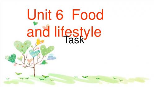 初中七年级英语上册 Unit 6《Food and lifestyle task》1