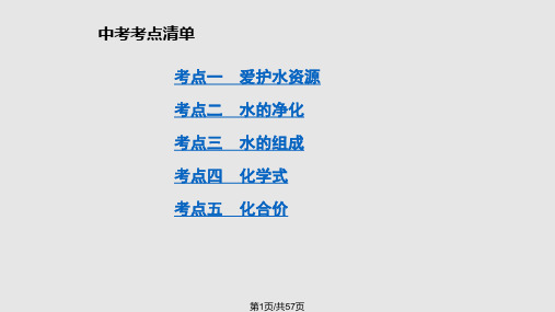 自然界的水复习课件PPT课件