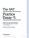 SAT考试备考pdf_sat-practice-test-5-essay