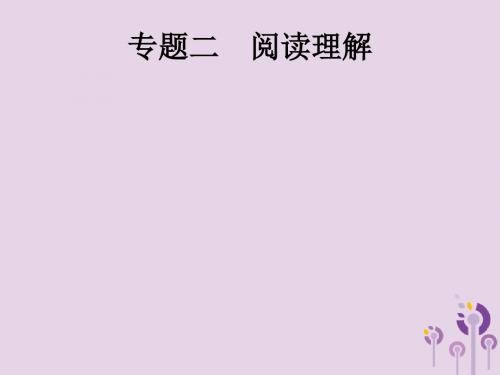 中考数学总复习 第二板块 热点问题突破 专题2 阅读理