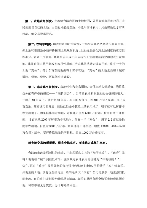 台湾土地制度