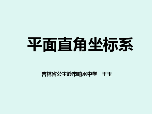 平面直角坐标系 (2)