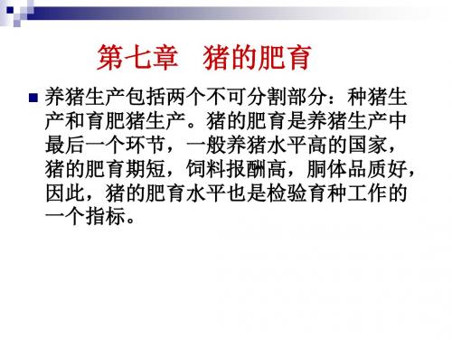 提高肉猪生产力(PPT38张)