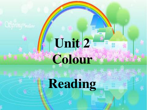 9A_Unit_2_Colours_Reading_课件