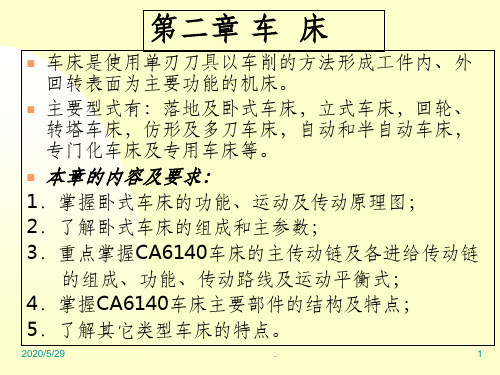 车床学习材料ppt课件