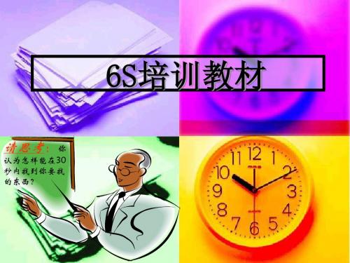 6S培训教程