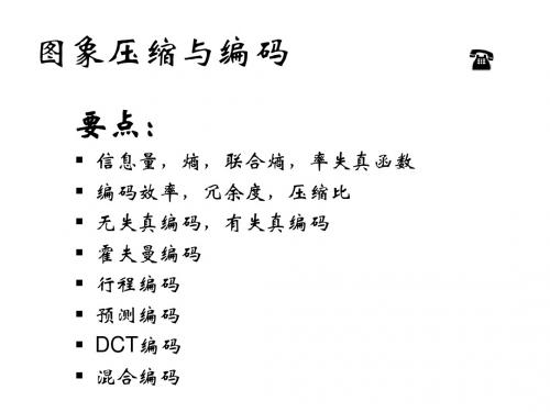 图像编码(一)