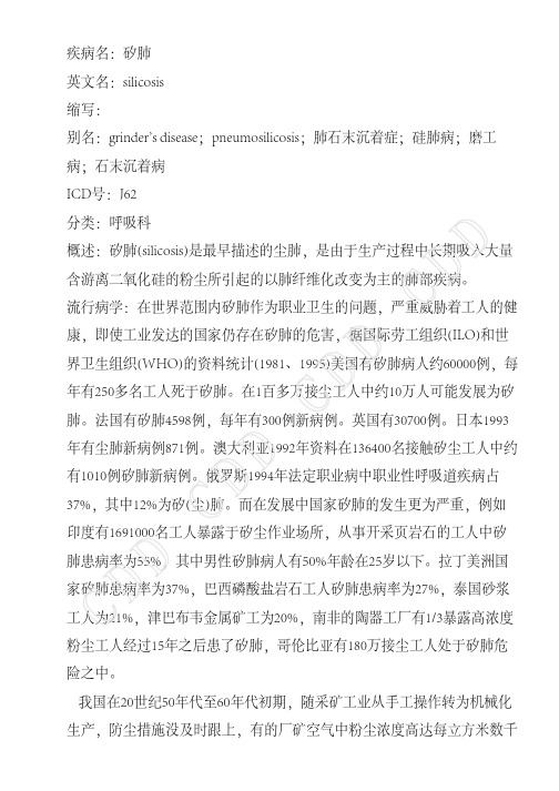 矽肺