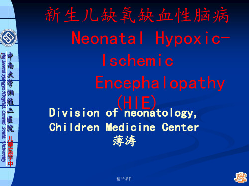 NRDS-新生儿缺氧缺血性脑病(1)