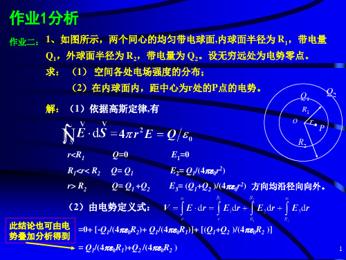 电磁学习题课答案..