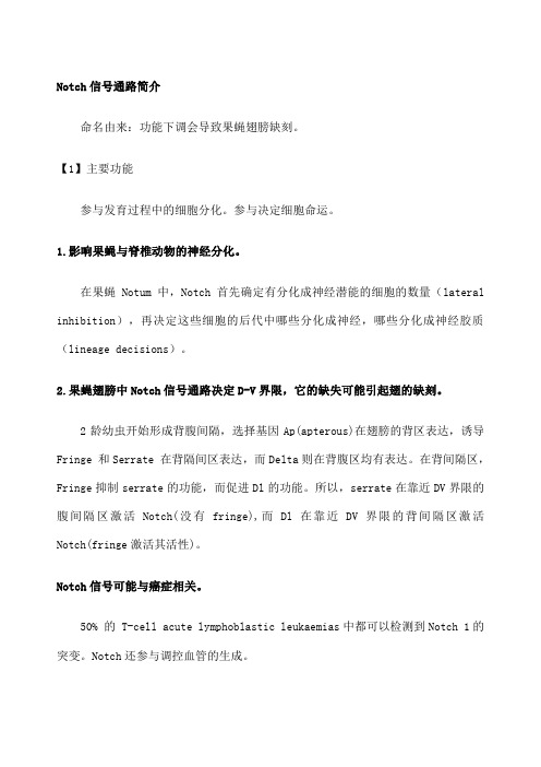 Notch信通路