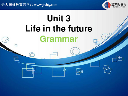 必修5Unit3Period3Grammar课件