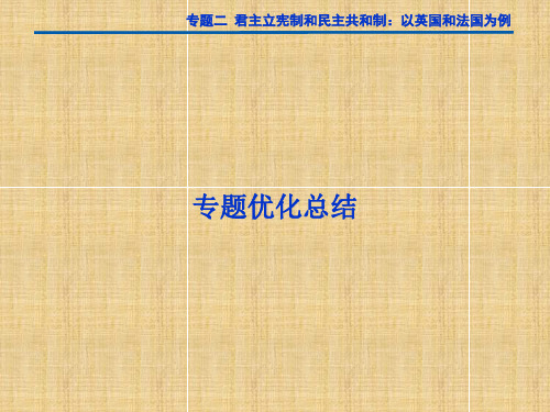 英国的政府权力PPT课件