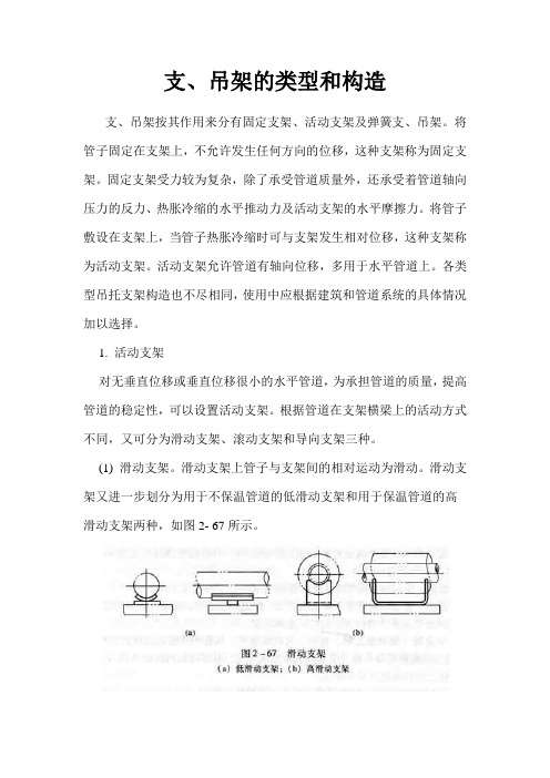 支架吊架的安装.