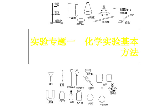 人教版高中化学必修一课件：1.1化学实验基本方法(共38张PPT)