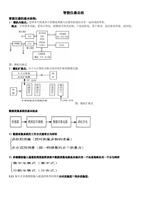 智能仪器总结