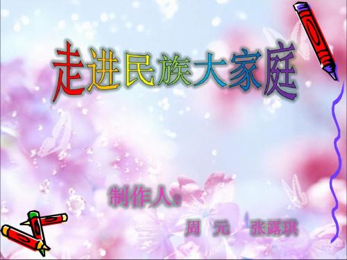 北师大版品德与社会五上《走进民族大家庭》PPT课件41