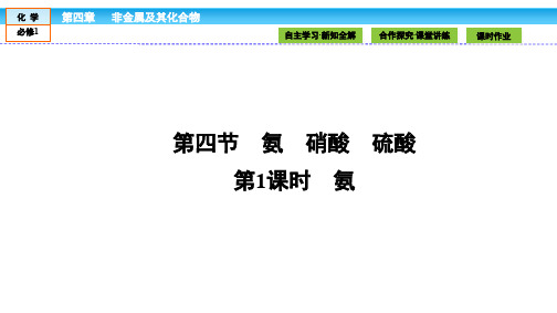 高中化学(人教版)必修1课件：第四章 非金属及其化合物 4.4.1
