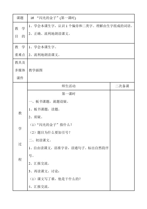 16闪光的金子(1)
