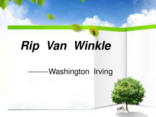 Rip  Van  Winkle