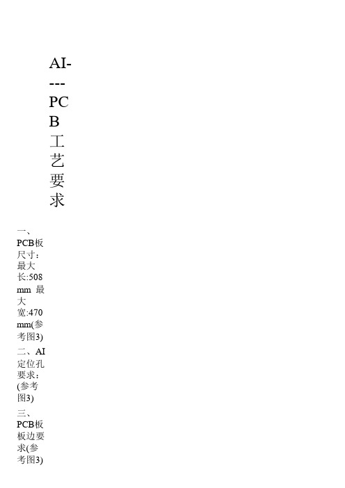 AI插件PCB基本工艺要求