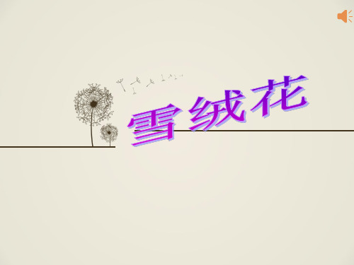 八年级音乐雪绒花 (2)优秀课件