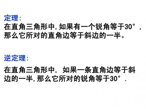 1.3线段的垂直平分线(1)性质定理与判定定理