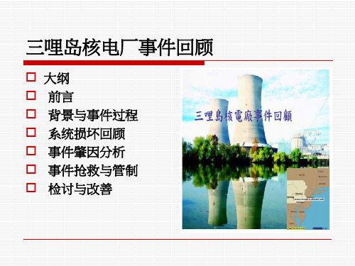 F.美国三哩岛核电厂事件回顾案例讨论_简R1