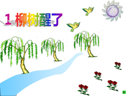 《柳树醒了》精华课件