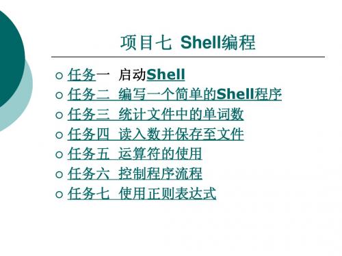 项目七