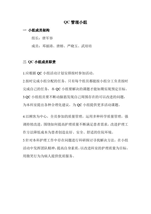 QC管理小组