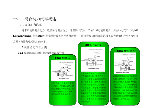 国内外混合动力汽车发展概况