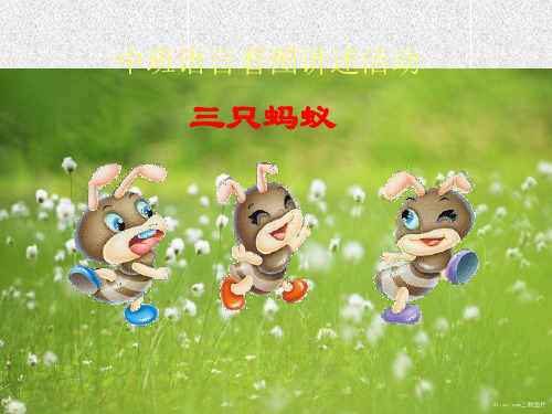 中班语言看图讲述活动PPT课件PPT教学课件