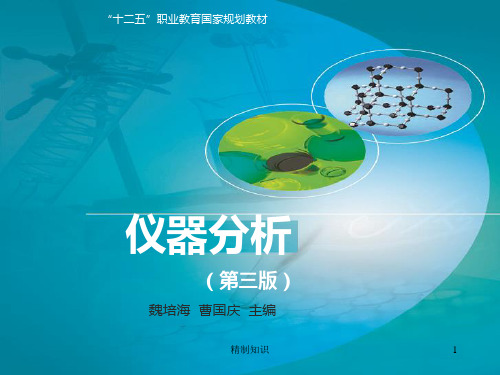 仪器分析 (第三版 魏培海)第六章 色谱分析法导论[课堂课资]