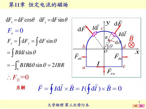 第11章 恒定电流的磁场3