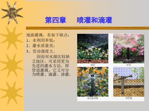 第四章：喷灌与滴灌PPT