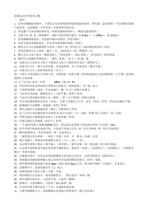 仪表应知应会