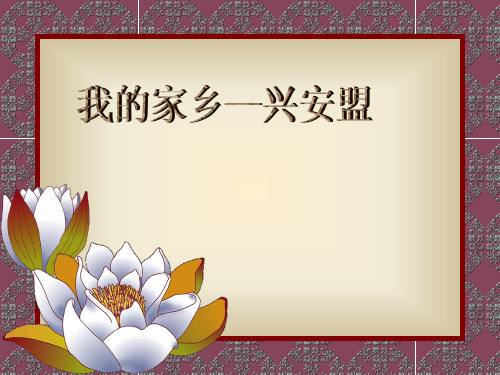 我的家乡兴安盟