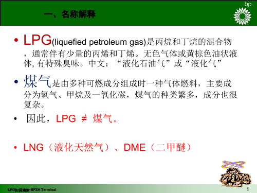 LPG储存相关内容