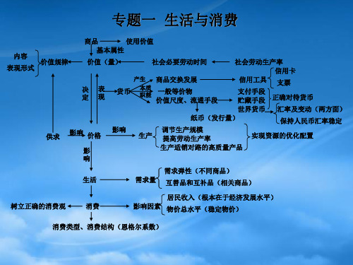 高中政治 知识体系图表课件 新人教