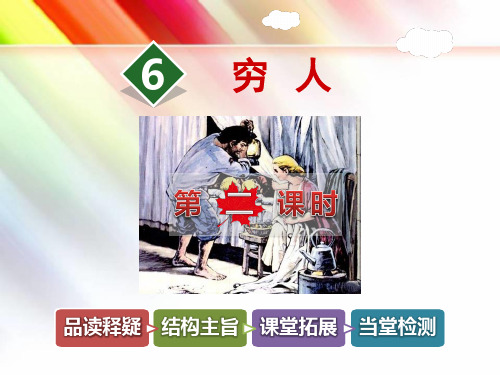 冀教版六年级语文上册《6.穷人【第2课时】》课件
